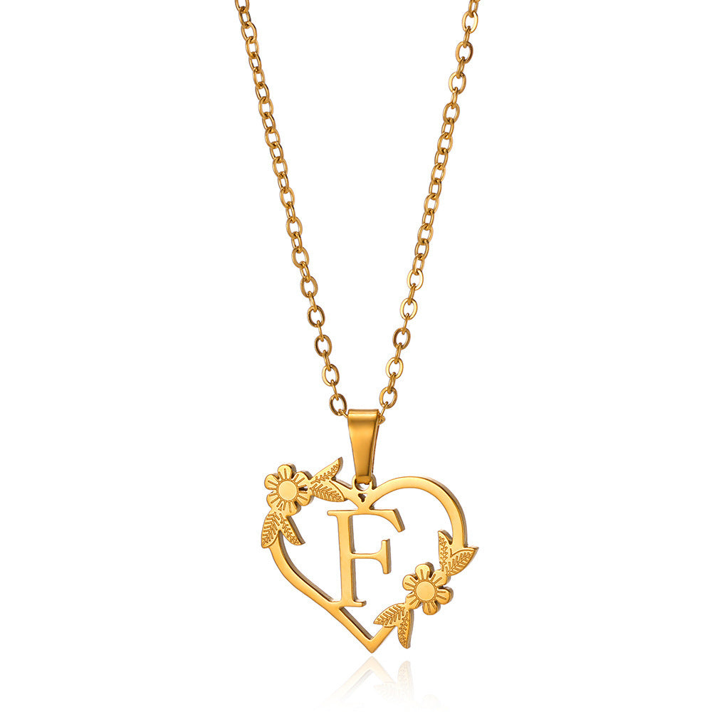 Heartfelt Initial Necklace