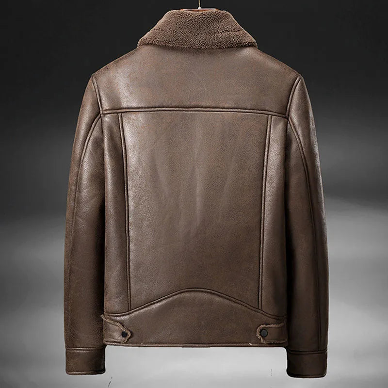 Ridgeway Leather Coat