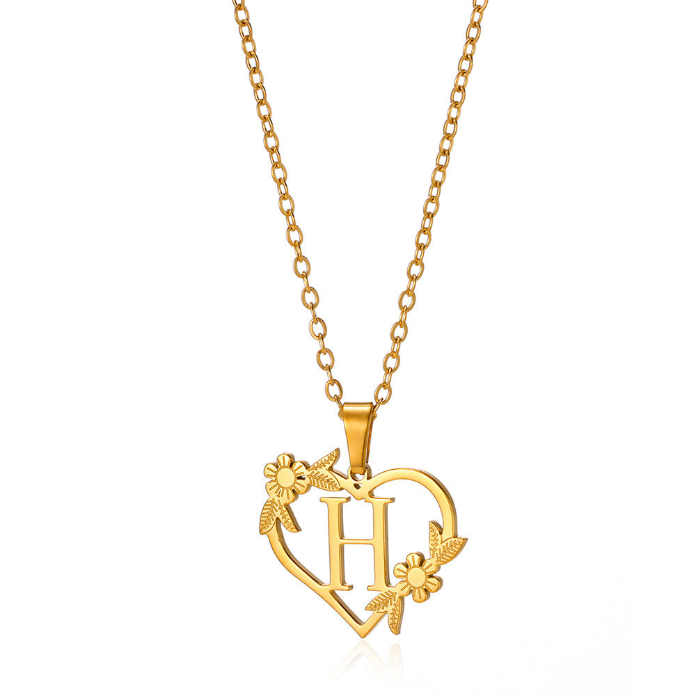 Heartfelt Initial Necklace