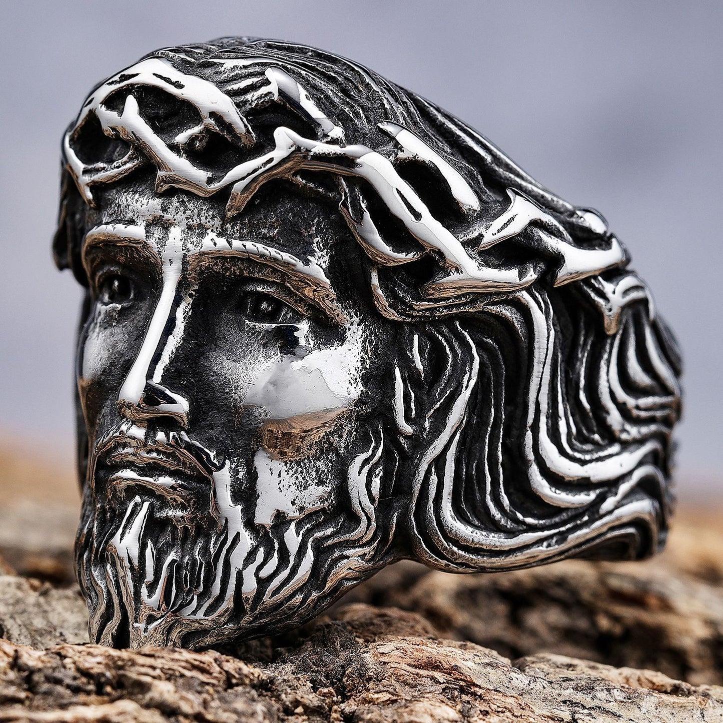 FaithFlare Jesus Statement Ring