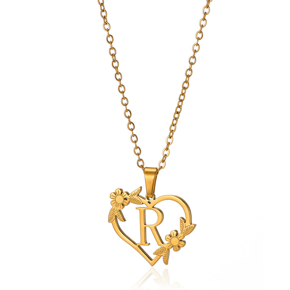 Heartfelt Initial Necklace