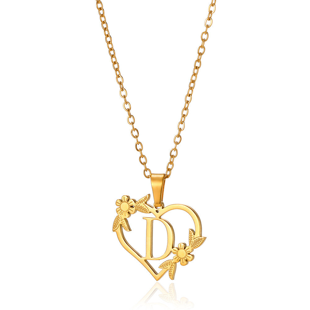 Heartfelt Initial Necklace