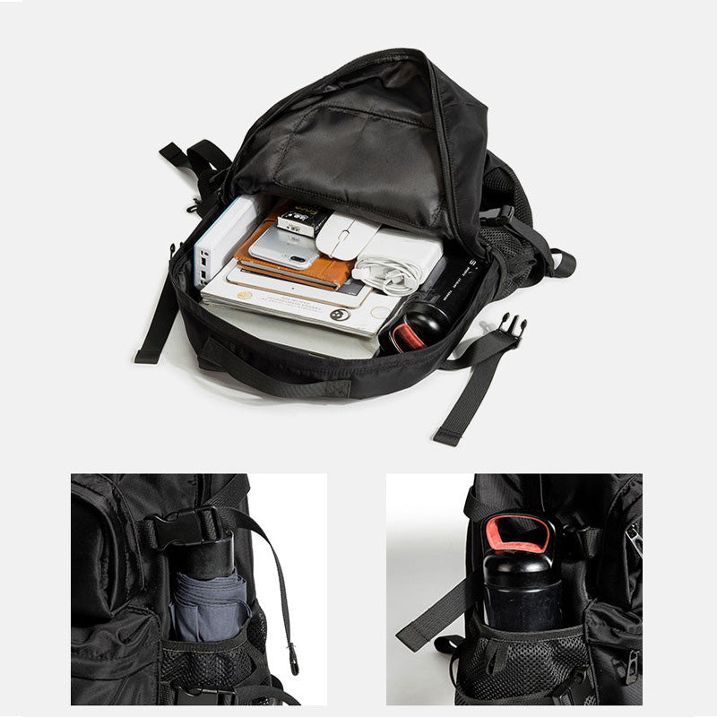 StealthStride Matte Explorer Backpack