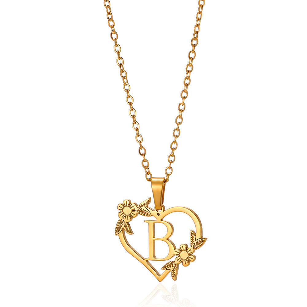 Heartfelt Initial Necklace