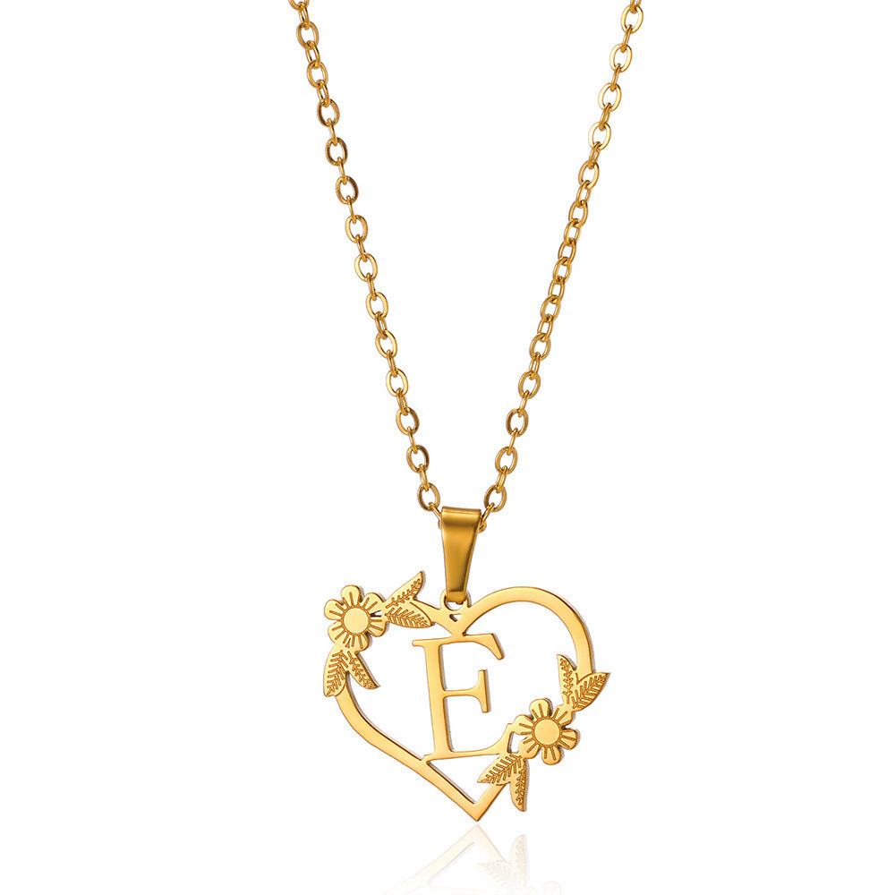 Heartfelt Initial Necklace