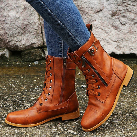 Summit Lace-Up Autumn Boots