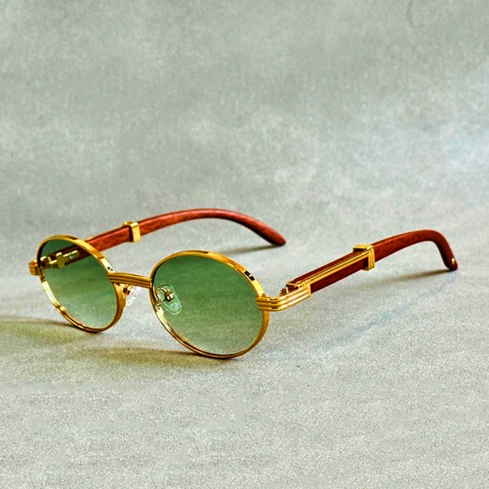 Classic Round Frame Vintage Sunglasses