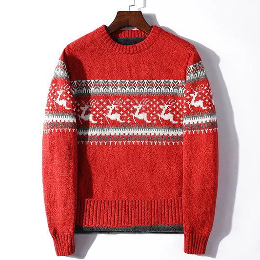 Fleece Wool Christmas Sweater