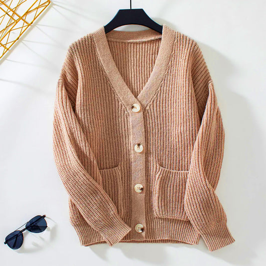 Autumn V-Neck Cardigan