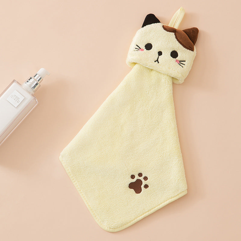 Cat-Inspired Hand Towel's