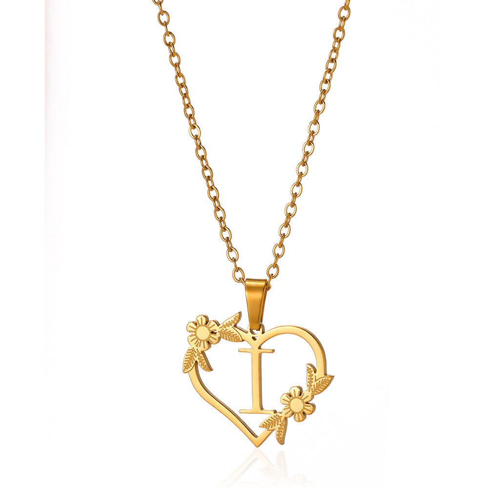 Heartfelt Initial Necklace