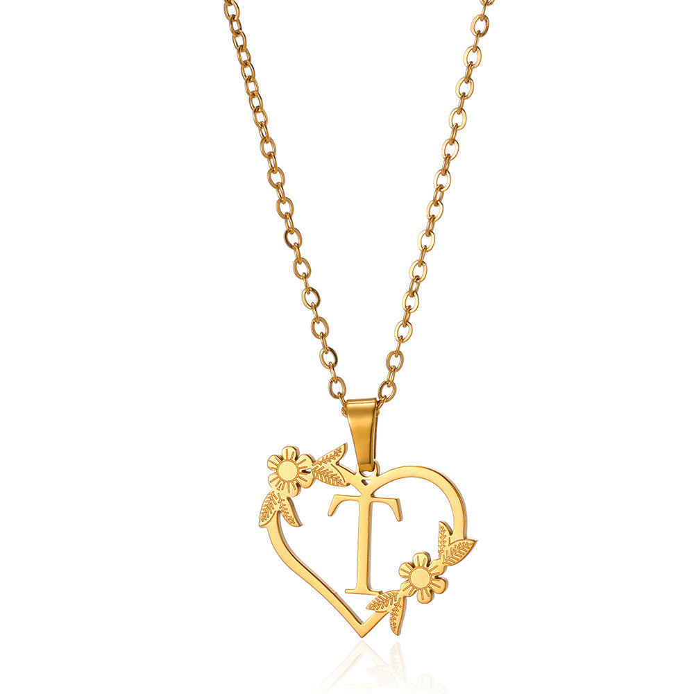 Heartfelt Initial Necklace