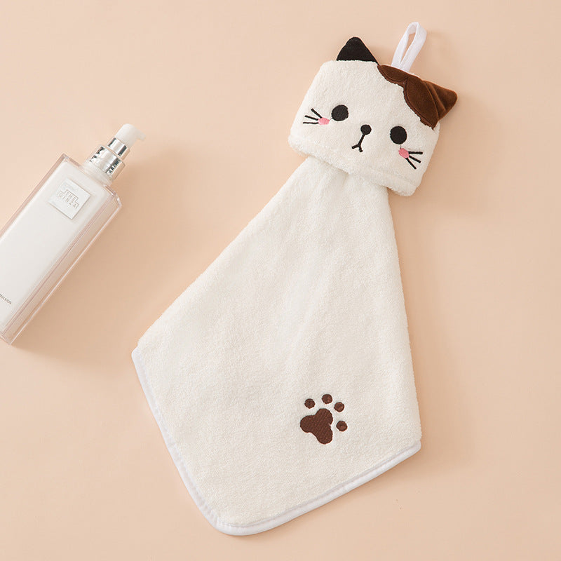 Cat-Inspired Hand Towel's