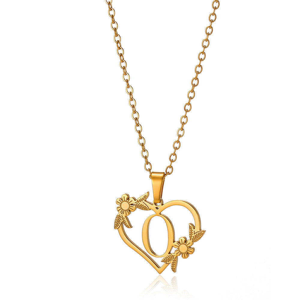 Heartfelt Initial Necklace