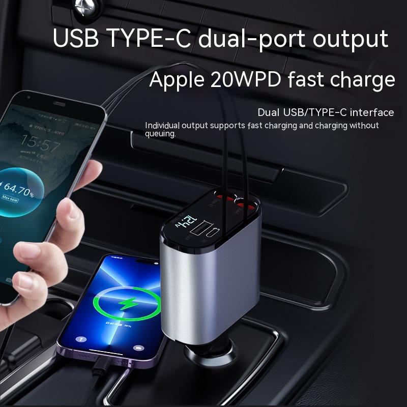 EazePower® 4x1 Car Charger