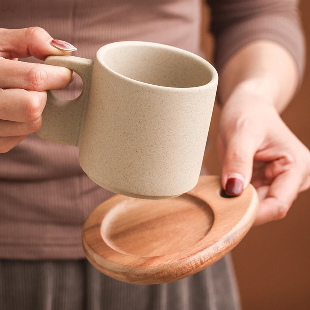 Handmade Breakfast Coffee Mugs