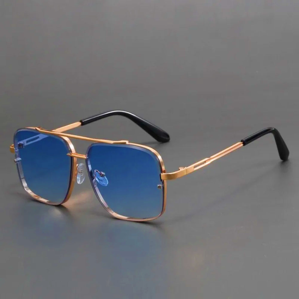 Sleek Alloy Frame Photochromic Sunglasses